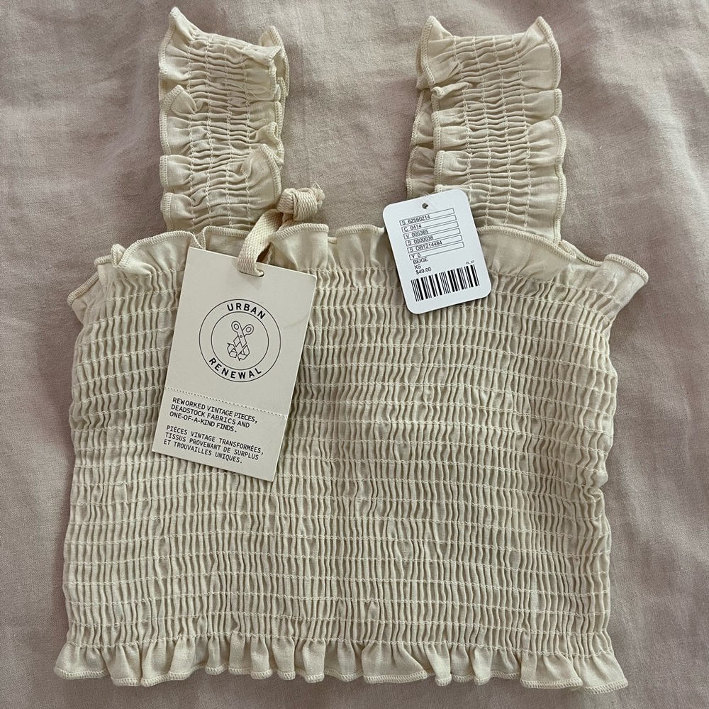 Urban Outfitters Linen Tank Top